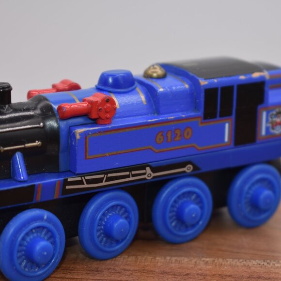 2003 BELLE 6120 Thomas Tank Engine Friends Wooden Railway Train VERY RARE - Picture 6 of 9